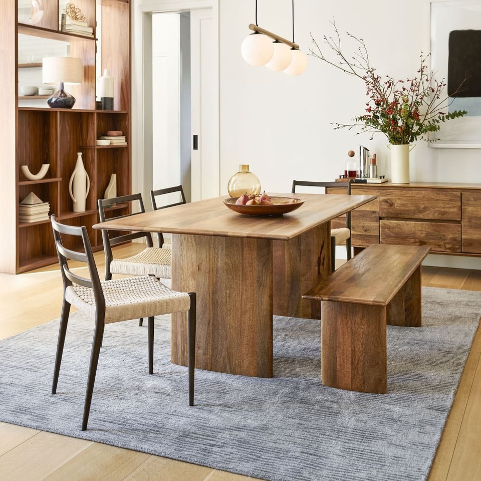 Anton Solid Wood Dining Table | west elm United Kingdom